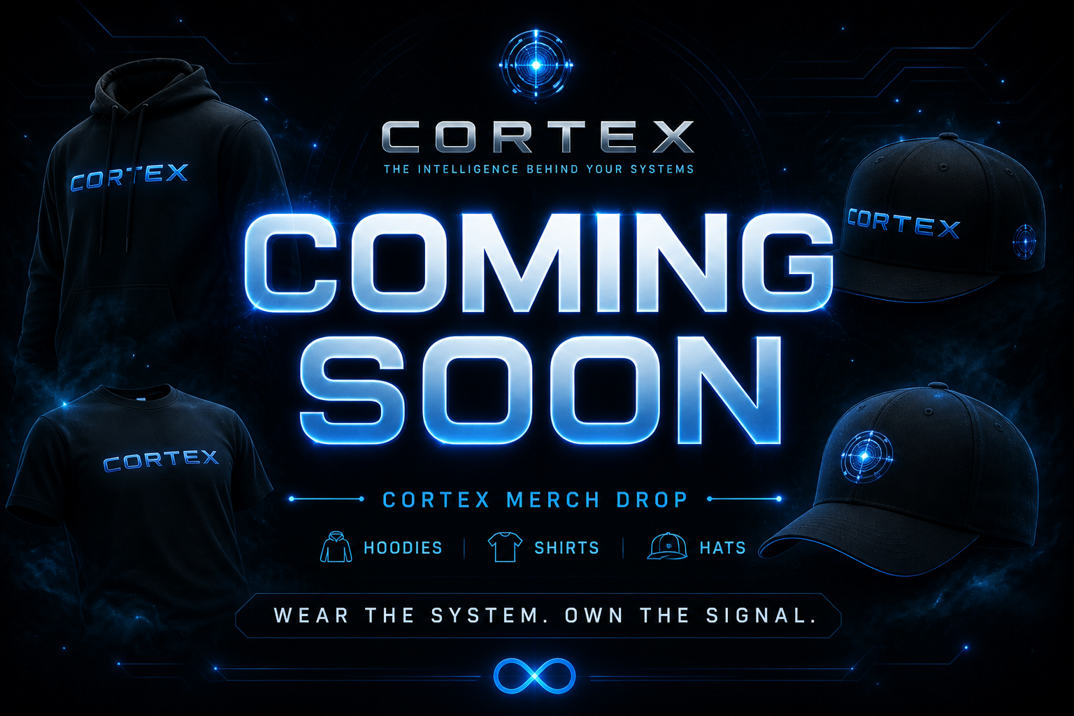 CORTEX Merch · Coming Soon