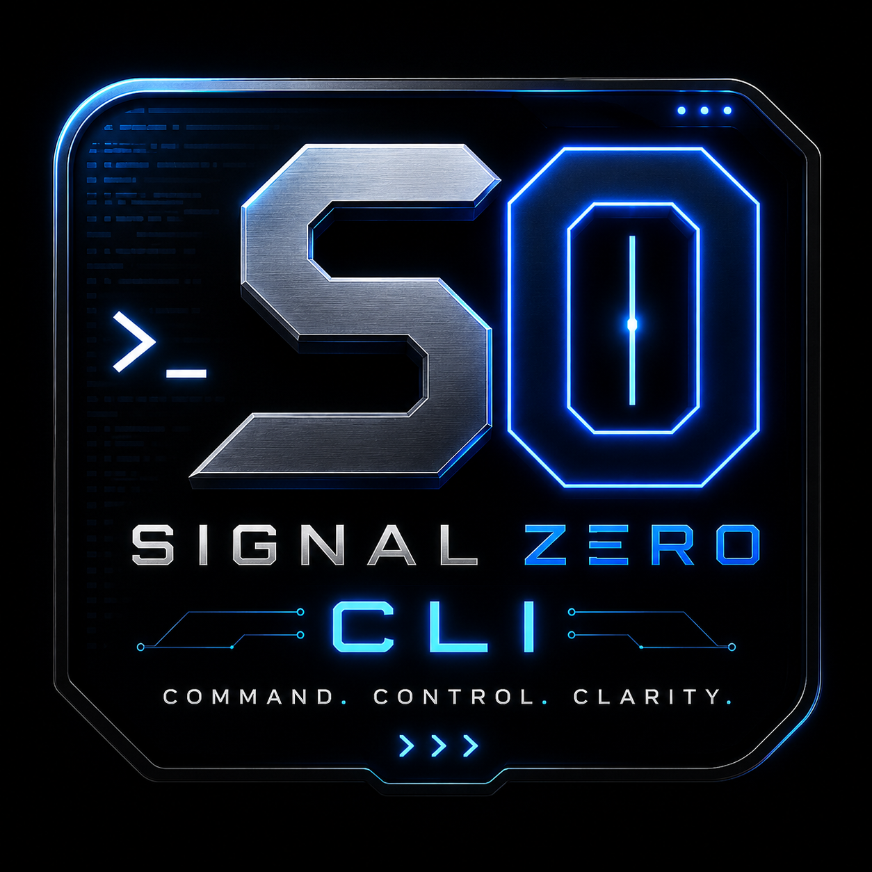 SIGNAL ZERO CLI God Mode identity